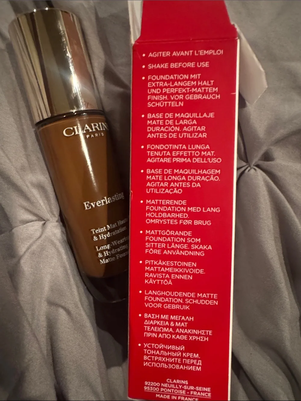Clarins 119.5C Everlasting Matte Foundation